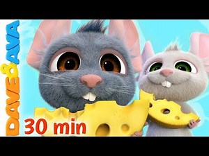 🚌 Wheels on the Bus + More Nursery Rhymes | Baby Songs by Dave and Ava 🚌