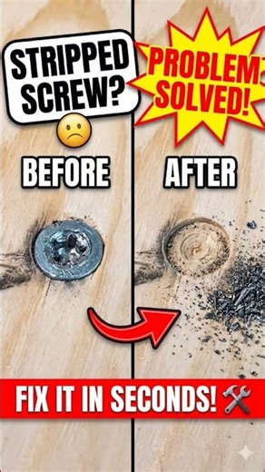 How to Remove Broken Screws & Drill Like a Pro! #WorkshopHacks #DIY #LifeHacks 🛠️