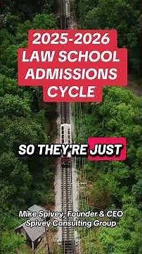 Mike Spivey Predicts the 2025-2026 Law School Admissions Cycle