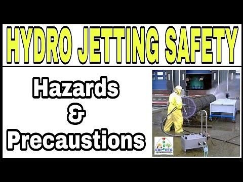 Hydro Jetting Safety || Hazards & Precaustions || High Pressure Water Jetting