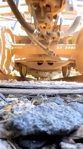 Train over GoPro Chesapeake and Albemarle Railroad #train #fypage #gopro #railfan #railfanning #Fyp