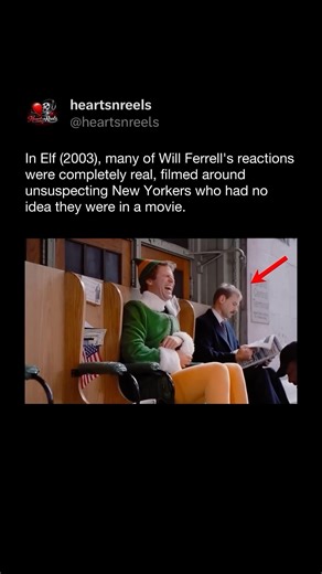 Elf (2003) Used REAL New Yorkers for Buddy’s Reactions