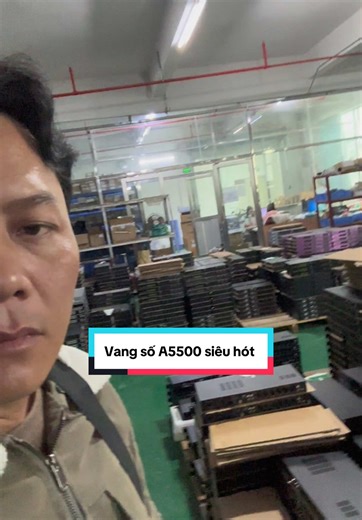 Công ty Âm Thanh Á Âu tiếp tục về vang số A5500