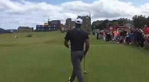 Tiger has arrived. | The Open