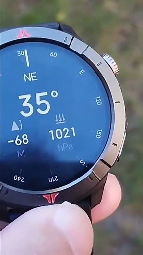 #shorts How to calibrate your SMARTWATCH'S COMPASS 🧭 quickly 🚅🚄