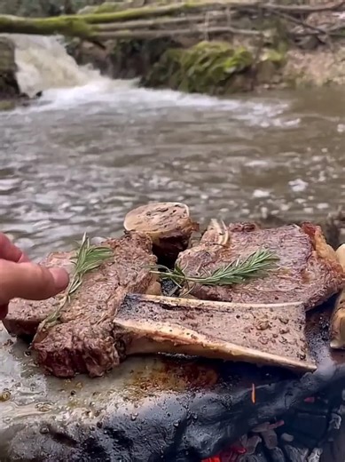 Satisfying Outdoor Cooking ASMR in Nature