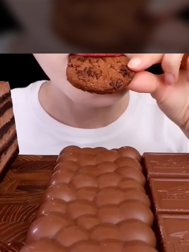 Chocolate eating mukbang ASMR 🍫✨ crunchy, creamy, and ultra-satisfying sounds. Pure relaxation, deep tingles, and sweet cravings in every bite. Watch till the end for the most satisfying ASMR moment 🤎 #ChocolateASMR #MukbangASMR #ChocolateMukbang #ASMRSounds #EatingASMR #CrunchyChocolate #SweetASMR #FoodASMR #RelaxingASMR #OddlySatisfying
