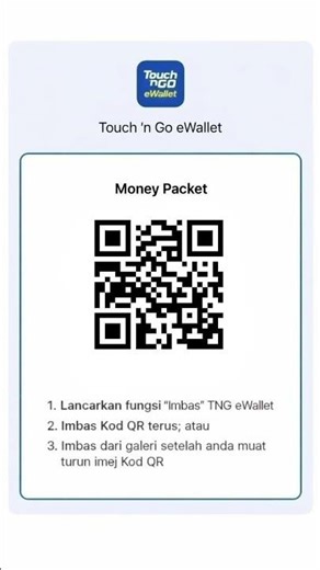 JOM SCAN CODE QR DAPATKAN RM250 #kongsiduitsaku#moneypacket#share#ctdk#bantuan