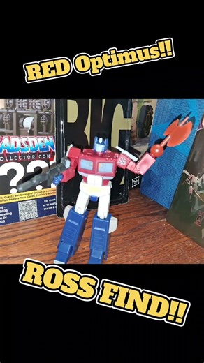 RED Optimus!! ROSS Find!! #hasbro #transformers #gijoeclassified #fyp #hasbropulse