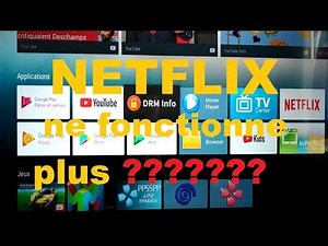 Solve the problem (error) Netflix on Android TV Box (Mecool and others etc ...)