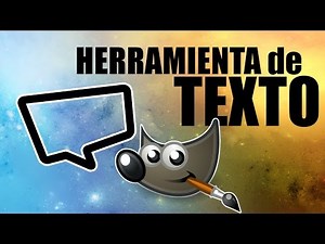 GIMP | Herramienta TEXTO | PRINCIPIANTES