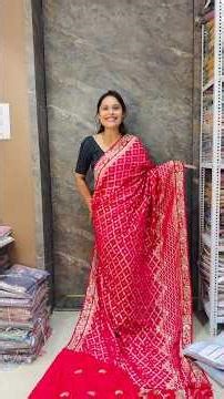 ✨Saree code-DH349✨ Website Booking-stwaykar.in✨Price-5400✨Bridal saree