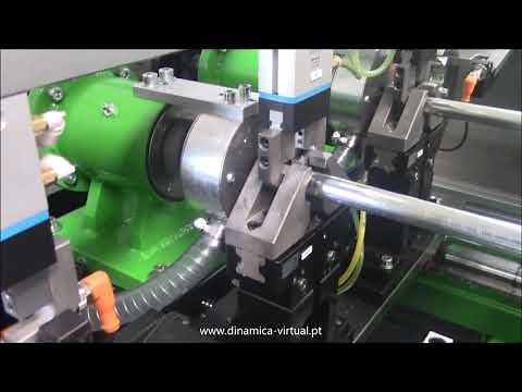 Automatic tube chamfer machine