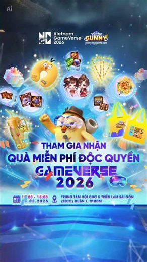 【GAMEVERSE 2026】THAM GIA NHẬN MIỄN PHÍ QUÀ ĐỘC QUYỀN CÙNG GG