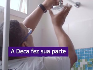 606K views · 2.4K reactions | Um desafio que faz bem para a consciência e para o bolso. A família Simões provou que nossos produtos economizadores e novos hábitos reduzem o consumo de água. Confira como foi o Projeto @Casa e Jardim Se Importa. | Deca | Facebook