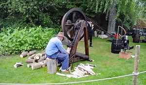 Watch: Old School & Dangerous Wood Splitting Machines - AllOutdoor.com