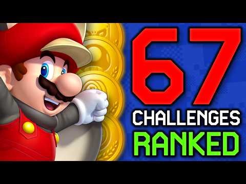 Ranking EVERY Challenge in New Super Mario Bros U Deluxe
