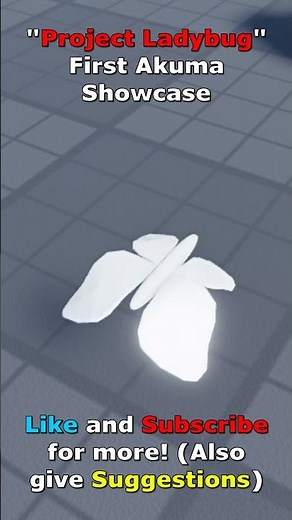 Akuma from the NEW Roblox Game "Project Ladybug" - #roblox #miraculous #shorts