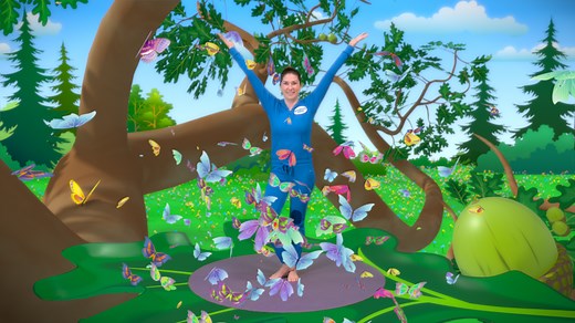 The Very Hungry Caterpillar | Yoga Adventures | Cosmic Kids