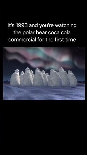 90s Kids Remember This! Coca-Cola Polar Bears 🐻‍❄️✨
