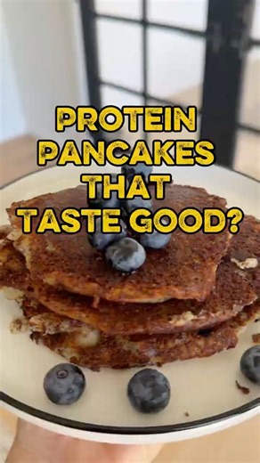 The only high protein pancake recipe you need #pancakeperfection #mealprep