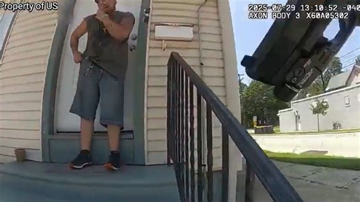 Footage from Berlin Township incident where police shot a suspect