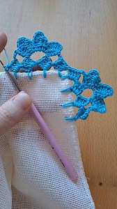 107K views · 1.2K reactions | Crochet edge lace Model #crochet #Stitching #Puntillas | Orillas Para Servilletas | Facebook