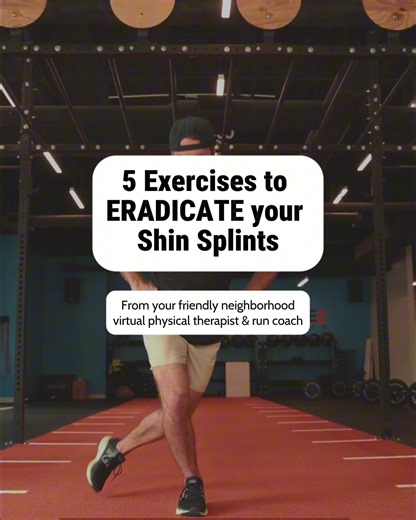 Shin splints are typically an overuse and load management issue, so alongside these exercises, considering your run programming carries a lot of weight. Variables like your mileage, intensity, frequency, training surfaces, can all be modified to help calm things down before building back up slowly but surely. Hope this helps! 👉 1-on-1 coaching and my app for beginner runners are the two best ways I can help you in 2026. Check them out at the link in my bio.