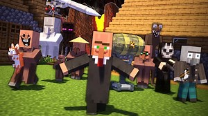 我的世界 | 把村庄文明变成癫疯乌托邦_哔哩哔哩_bilibili