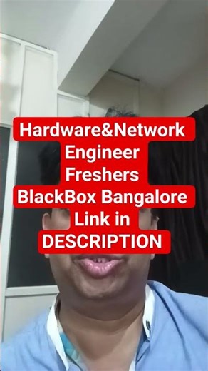 Desktop Support Engineer Jobs Bangalore 2025 | Black Box Careers