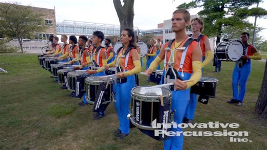 2024 Crossmen Drum & Bugle Corps Drumline in the lot at the Drum Corps International World Championships! #dci2024 #drumline #drumcorps | Innovative Percussion, Inc.