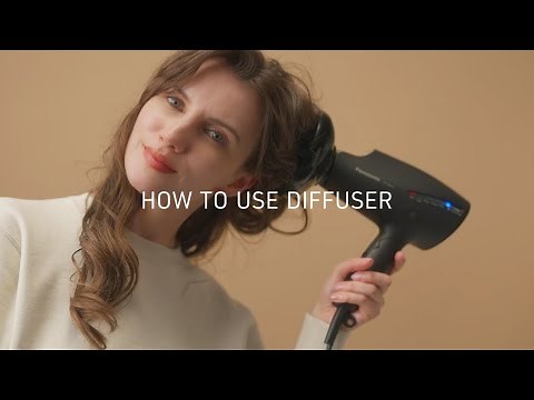 Panasonic nanoe™ Hair Dryer EH-NA9J for Europe | How to use diffuser