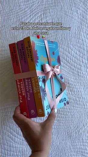 El recordatorio para el día del libro ☺️📖 #booktok #books #libros #love #like #leer #regalo #livros