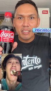 1.8M views · 10K reactions | Mentos Coke Challenge Failed ahaha #reels #food #foodie #foodlover #kabasic #pagkaingpinoy #filipinofood #mukbang #asmr #foodtrip #diskartengbasic #pinoyulamideas #fyp #foryou #foodporn #pinoyulam #mentos #coke | Diskarteng Basic | Facebook