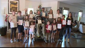 Steve Gleason inspires hope in the New Orleans community