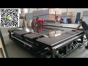 3-1 Glass Cutting Machine with max glass size 3660x2600mm,Multifunction CNC Glass Cutting Machine
