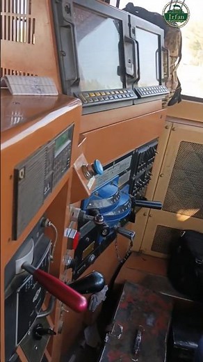 inside Cab View Geu20 locomotive#shorts #shortsfeed