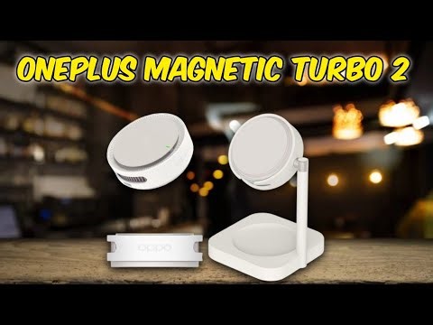 OnePlus Magnetic Turbo 2 : 50W AirVOOC Wireless Charger with Cooling Stand - iPhone & Android Review
