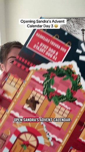 Opening Sandra's Advent Calendar Day 3 Together