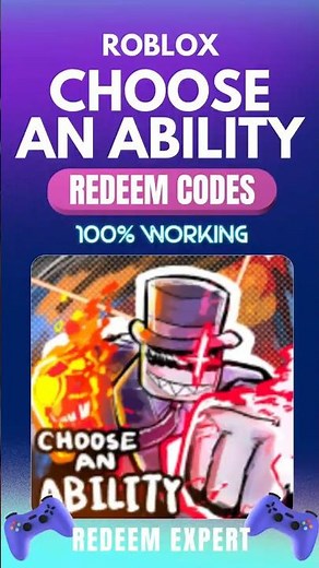Roblox Choose an Ability Redeem Codes 🚀 Don’t Miss