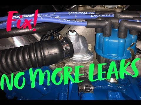 How To Fix / Repair Leaking Thermostat Housing | Ford 460 Big Block