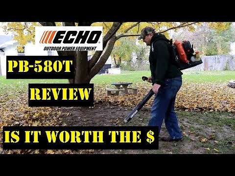 Echo PB 580T Backpack Blower Review