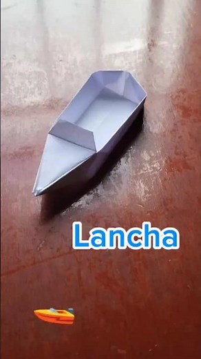 Origami de Lancha SUPER Fácil e Rápido! 🚤✨
