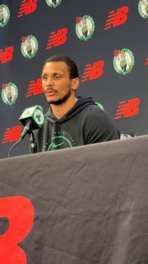 Joe Mazzulla was asked how he would describe the 2025-26 Celtics to fans who may be tuning in for the first time:“One, thank you to the fans for sticking with us and being a part of why we're successful, I'd say is the most important thing. The second thing is I don't really know what the ‘25-26 team look like because the season is not over yet. Two, we have to find the balance of knowing that we're a good team and knowing that we could lose at any time. The playoffs are very humbling. Anything 