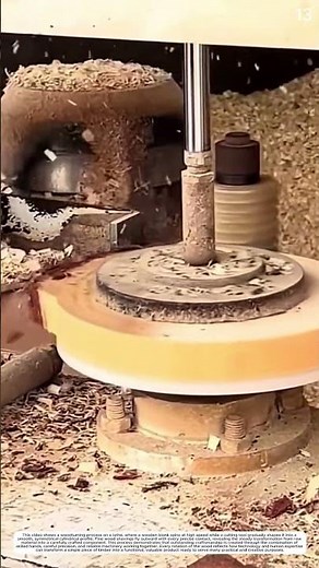 Automatic Lathe Work: How High-Speed Cutters Turn Wooden Rods into Spindles