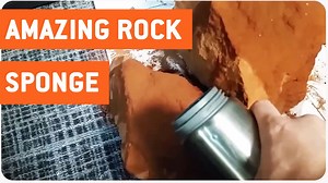 Rock Absorbs Water | Rock And A Sponge Place