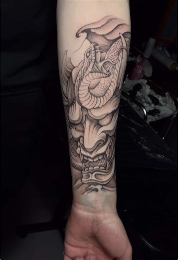 Exploring the Hannya Mask in Neo Traditional Tattoos