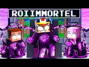 Devenir le ROI des IMMORTELS sur Minecraft !
