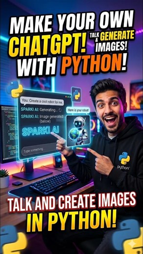 How Built My Own ChatGPT with Image Generation! 🤖🖼️ #shorts