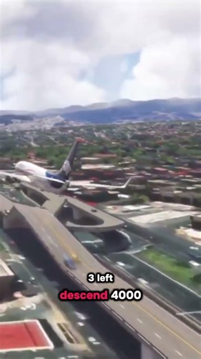 The exact moment pilots transition to the runway #aviation #flightsim